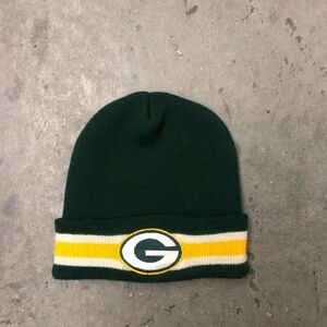 Green and Yellow Kids Beanie